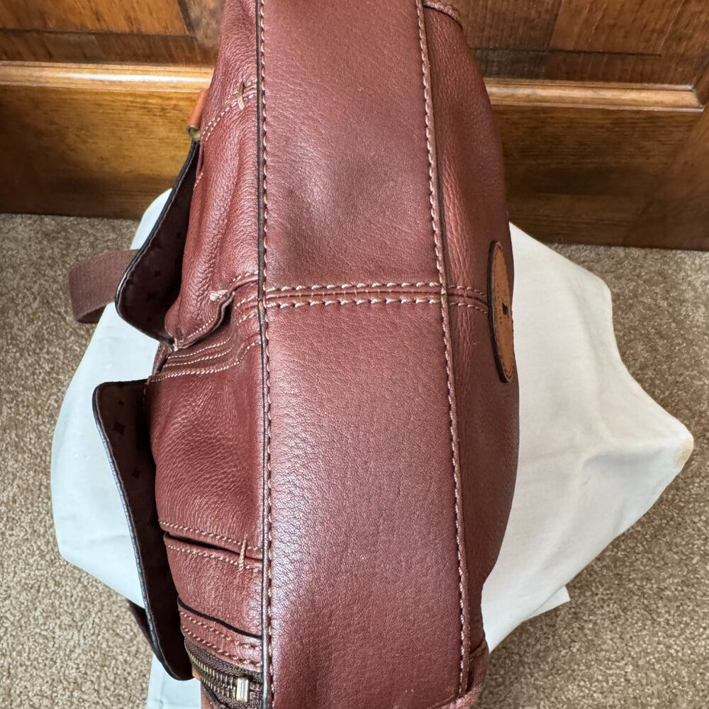 Fossil Brown Pebbled Leather Morgan Traveler Shoulder/Crossbody Bag - Picture 16 of 16